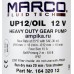 Низковольтный шестеренный насос Marco UP12/OIL 12В 16432012