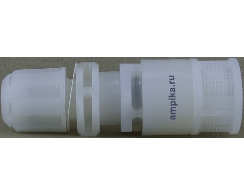 Донный клапан AC.FP, 4х6, PVDF (FPM seals, до 60 л/час)_10414 P