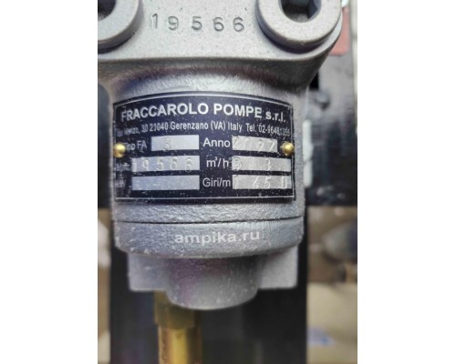 Шестерённый насос Fraccarolo FAM/3B (до +300°С) с 1,5 кВт